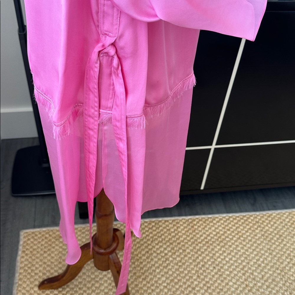 Chado Ralph Rucci Silk Chiffon Tunic S/M - Picture 4 of 14